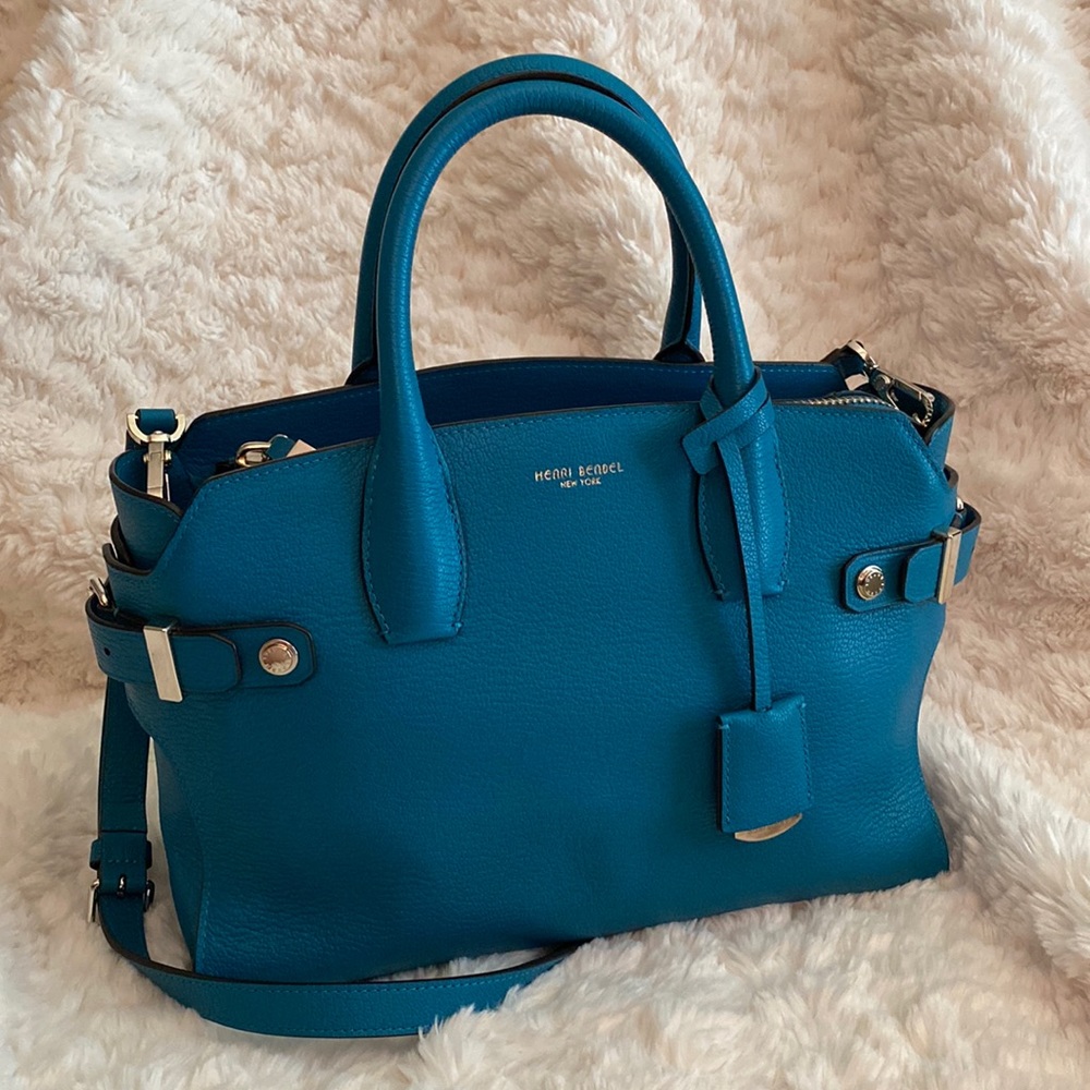 Henri Bendel Carlyle Satchel in “Tahitian Tide”